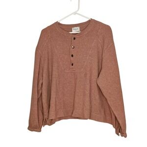 Wrap London Pullover Top Shirt Size 18 Casual Relaxed Lounge Minimalist‎ Comfy